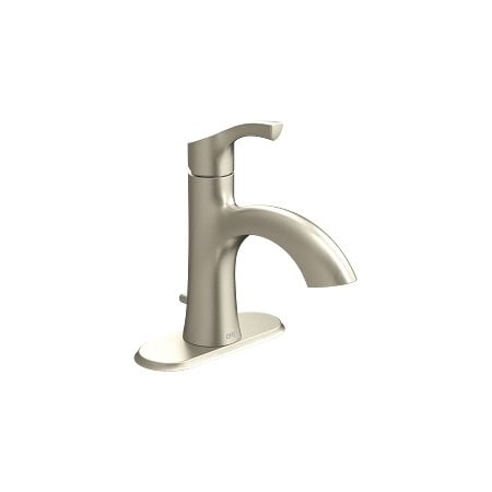 Moen Ash One-Handle Low Arc Bathroom Faucet in Brushed Nickel 58910BN